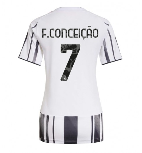 Juventus Francisco Conceicao #7 Hjemmedrakt Dame 2025-26 Korte ermer Juventus Francisco Conceicao #7 Hjemmedrakt Dame 2025-26 Korte ermer